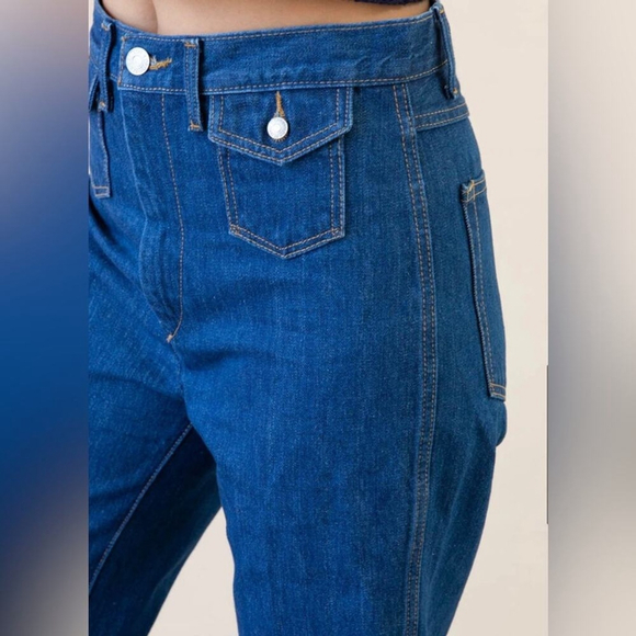 NWT RE/DONE 70s Pocket Wide Leg SZ 29 - Picture 3 of 9